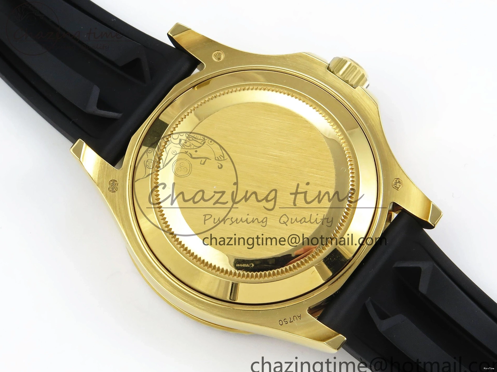 MiroTime 0121 Yacht-Master 226658 KF 1:1 Best Edition YG Wrapped on Oysterflex Strap VR3235 (Gen Weight) Classic 1626